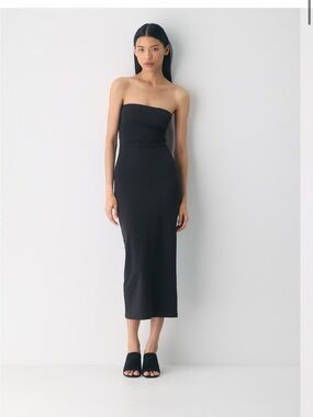 adrianna papell long evening dresses Adrianna Papell Halter Beaded Mermaid Gown, Womens, 14, Black